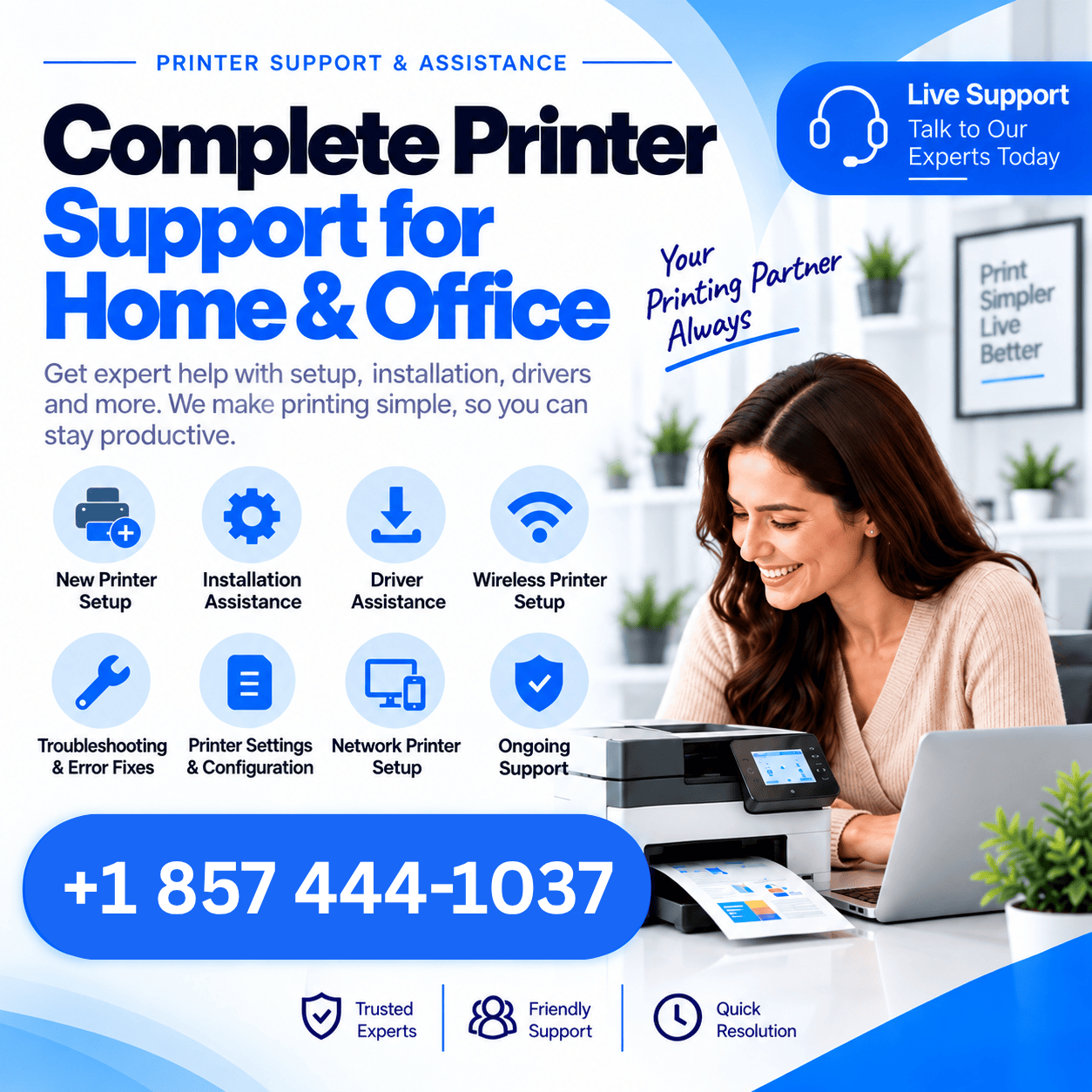 Printer Setup Assistance
